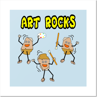 Art Rocks Posters and Art